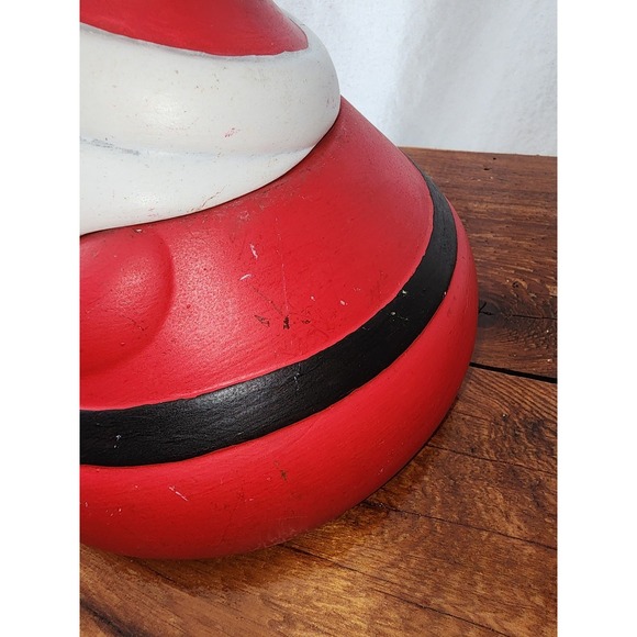 Santa Roly Poly‎ Vintage Candy Dish Hand painted - Picture 3 of 7